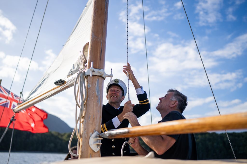 Evening Champagne Cruise - Step Into Timeless Elegance: Evening Cruises on Te Anau’s Historic 1935 Motor Yacht